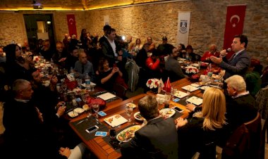 Başkan Aras Bodrum Basını İle Bir Araya Geldi