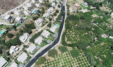 Bodrum Belediyesi Ekipleri 2019'da 26 Ton Asfaltı Yollara Serdi