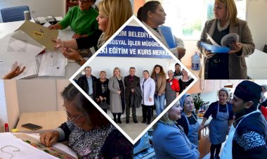 Bodrum Belediyesi ve Halk Eğitim Kursları İstihdam Yaratıyor