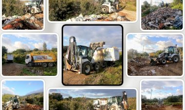 Belediye Ekipleri 23 Kamyon Hafriyatı Temizledi