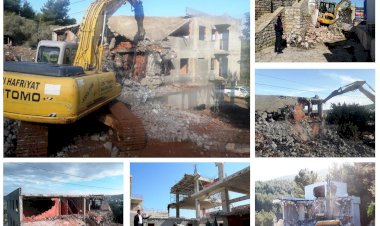 Kaçak Yapılaşma İle Mücadelede Seferberliği Devam Ediyor