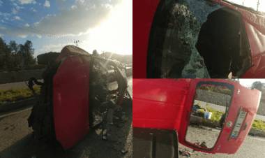 Aracın Kontrolünü Kaybetti Kaza Yaptı