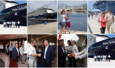 Mein Schiff 5 2.624 Yolcusu İle Bodrum'a Geldi