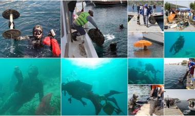 Gümüşlük Koyu da Temizlendi