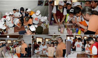 Ağrılı Çocuklar İlk Kez Ebru Yaptılar