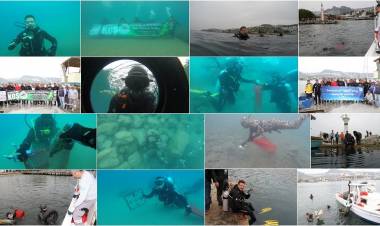 Deniz Dibi Temizliği Gündoğan’da Devam Etti