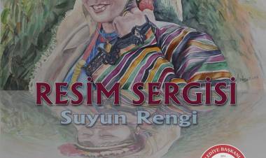 Suyun Rengi Tuvale Yansıdı