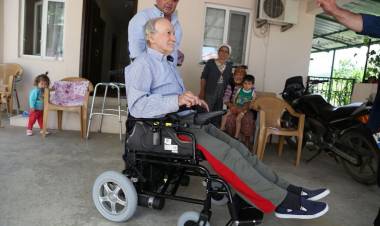 Bodrum Belediyesi Engelli Vatandaşları Yalnız Bırakmıyor