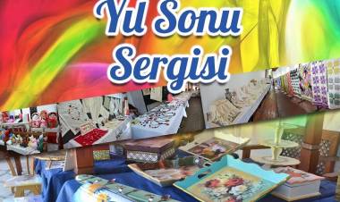 Kış Kursları Yıl Sonu Sergisi Açılıyor