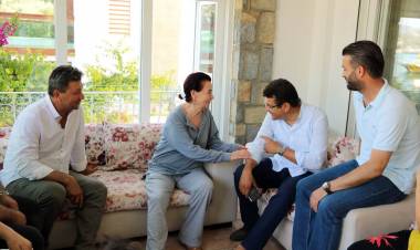 İYİ Parti Bodrum Teşkilatı Ziyaretlerine Torba'da Devam Etti