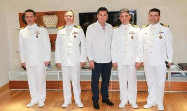 TCG Komutanlarından Başkan Kocadon’a 19 Mayıs Ziyareti