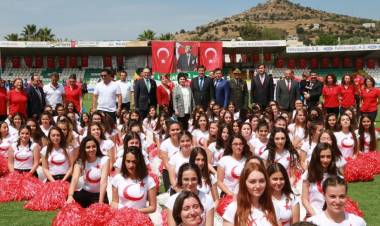 19 Mayıs Bodrum'da Coşkuyla Kutlandı