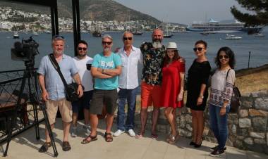 İrlandalı Televizyoncular Bodrum'da