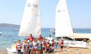 Yelken Öğrencilerine Sertifikaları Verildi