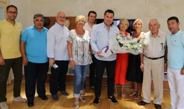 Gündoğanlı Site Yöneticilerinden Başkan Kocadon’a Teşekkür