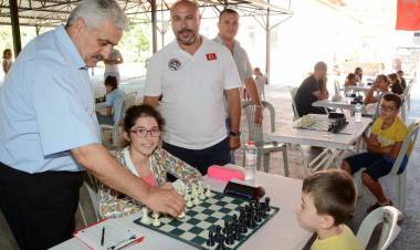 Kafaca Yaz Satranç Turnuvası Düzenlendi