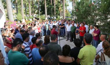 Başkan Kocadon Personeliyle Bayramlaştı