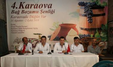 4. Karaova Bağ Bozumu Şenlikleri Başlıyor