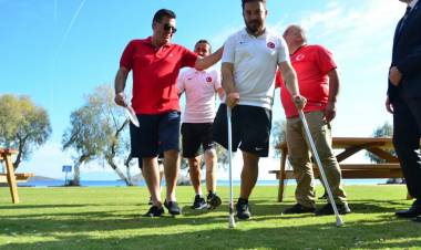 Avrupa Şampiyonu Ampute Milli Takımından Başkan Kocadon’a Ziyaret