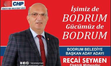 Recai Seymen İlçe Başkanlığından İstifa Ederek Bodrum İçin Aday Adaylığını Açıkladı