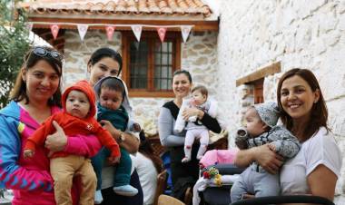 Gebe Okulu Mezunları Kahvaltıda Buluştu