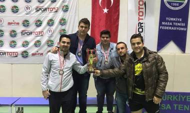Muğlaspor Masa Tenisi Takımı 1.Lige Yükseldi