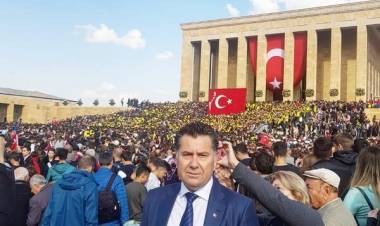 Başkan Kocadon ATA’nın Huzurunda