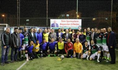 Halı Sahanın Şampiyonu Mali Hizmetler Oldu