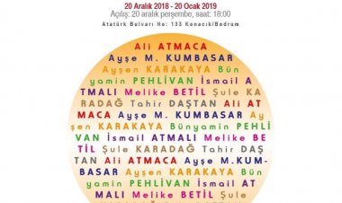 Bodrum Kent Konseyi Karma Resim Sergisi