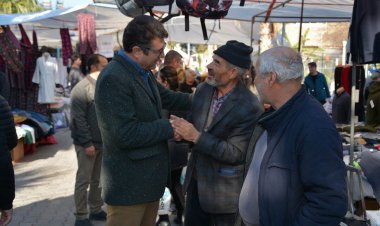 Pazar Esnafından Başkan Adayı Mehmet Tosun’a Büyük İlgi