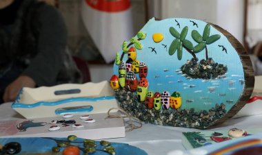 Kurslarını Tamamladılar Eserlerini Sergilediler