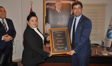 Muğla Valisi Bodrum Deniz Ticaret Odasını Ziyaret Etti