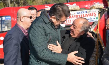 Bodrum Belediye Başkan Adayı Mehmet Tosun Bodrum Pazaryeri ve Otogar Esnafını Ziyaret Etti