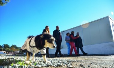Öğrencilerden Geçici Hayvan Bakım Merkezine Ziyaret