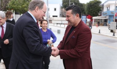 AB Delegasyonu Başkanı’ndan Başkan Kocadon’a Ziyaret